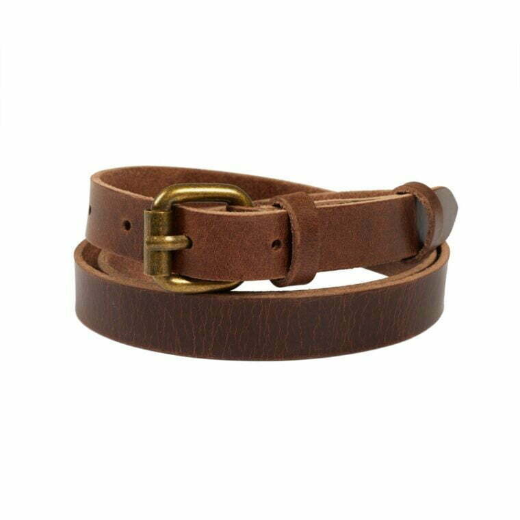 MOMPSO Classic leather belt