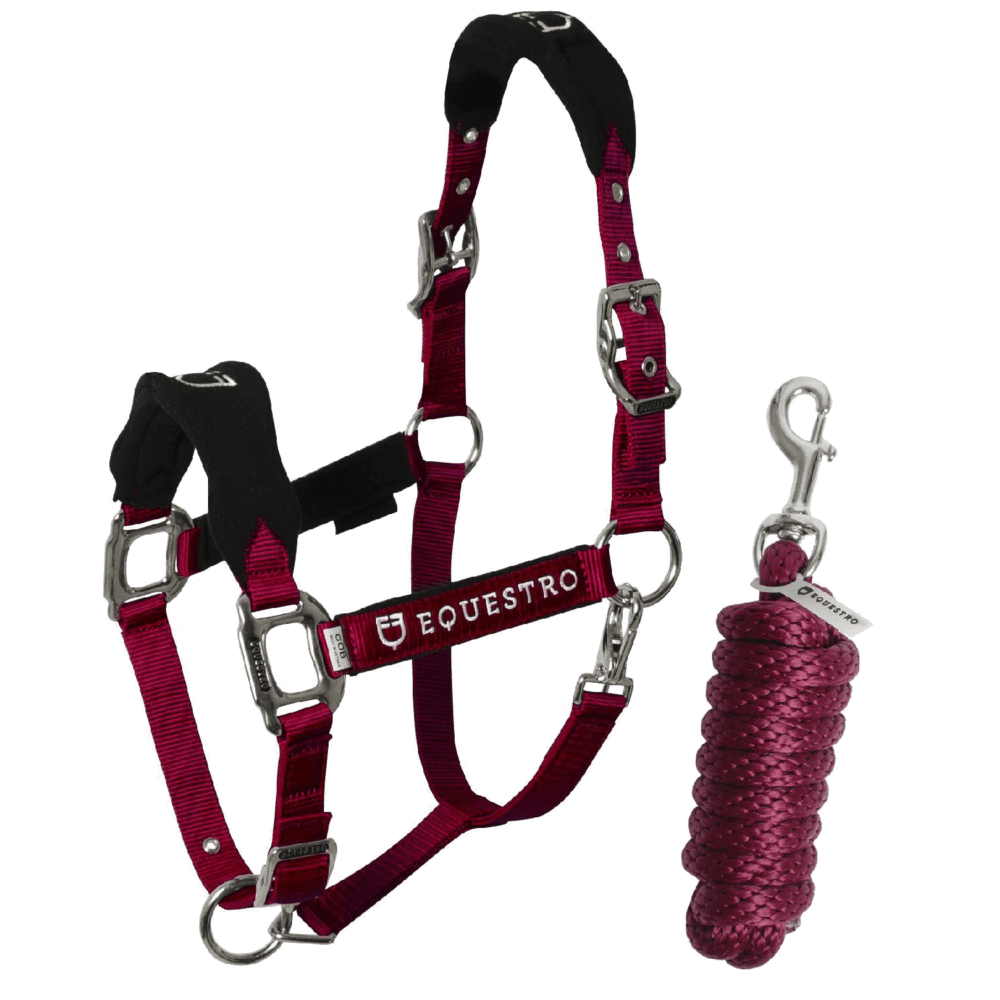 EQUESTRO Fleece Καπίστρι + Οδηγός 2m
