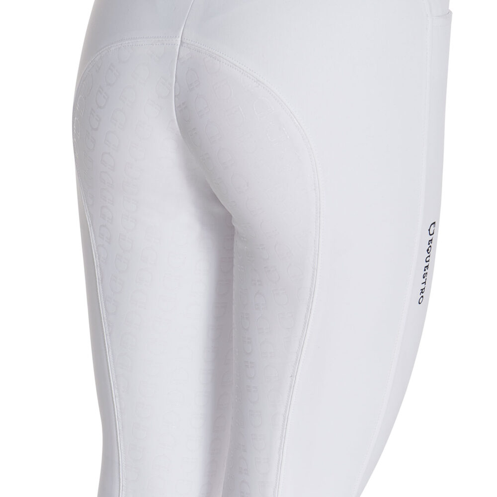 EQUESTRO Full Silicone Grip High-Waisted Show Breeches