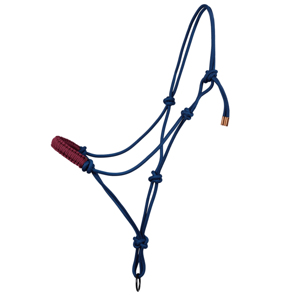 MOMPSO Basic Σχοίνινο Καπίστρι + Οδηγός 2M