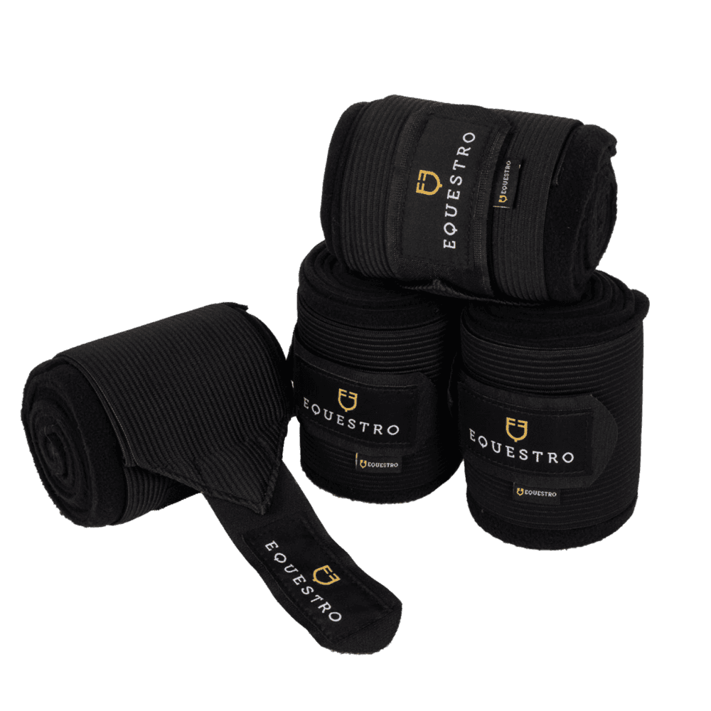 EQUESTRO Ελαστικοί Fleece Επίδεσμοι