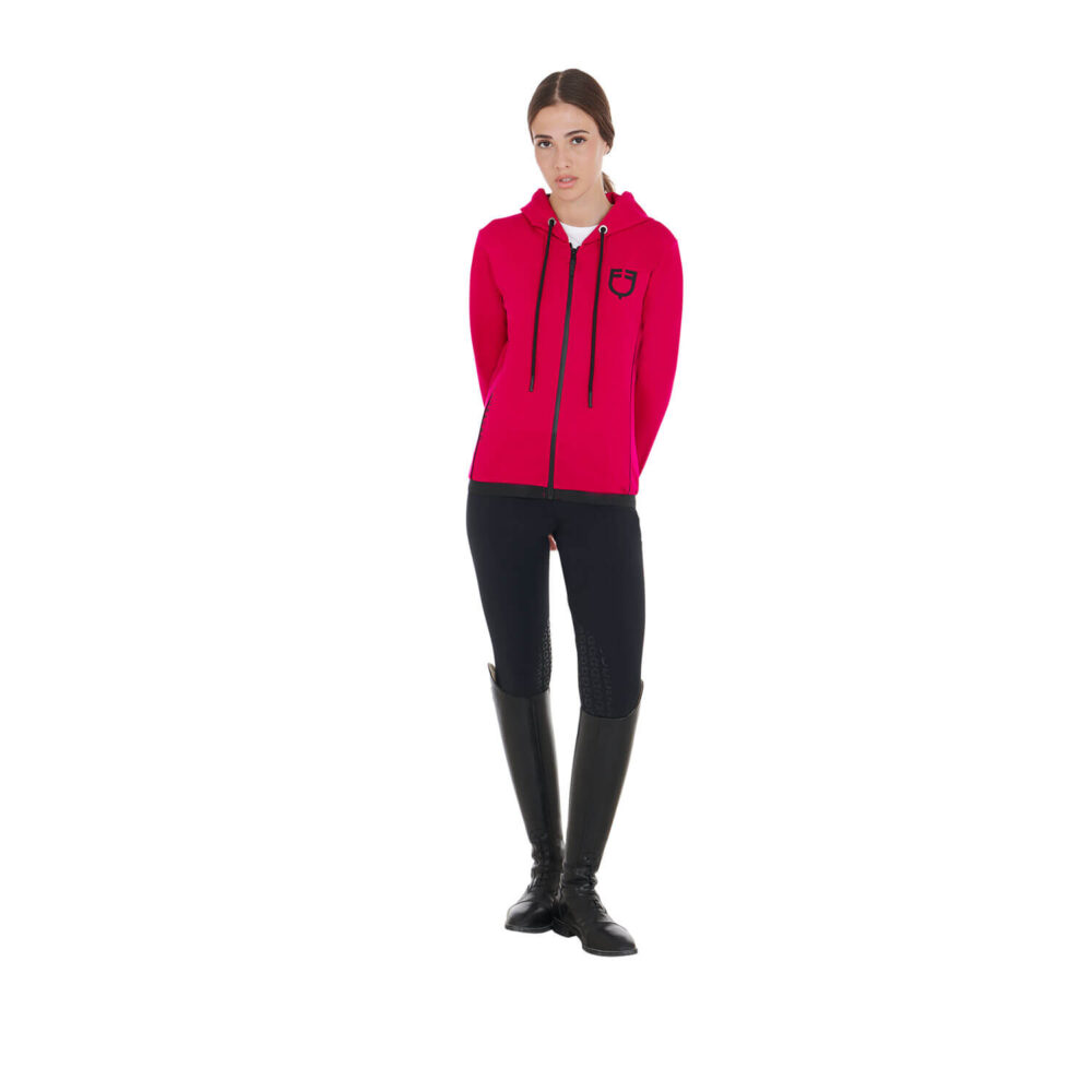 EQUESTRO Interlock Technical Hoodie