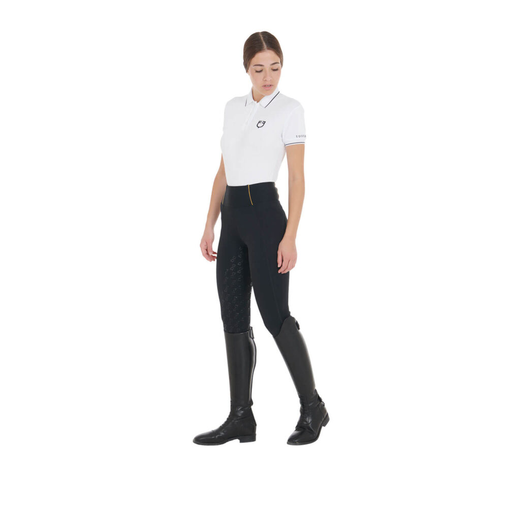 EQUESTRO Full Silicone Grip Leggings