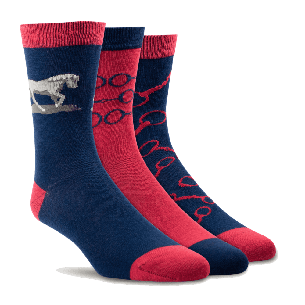 ARIAT Charm Crew Socks (3pack)