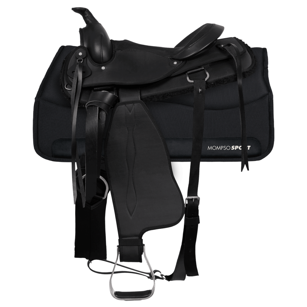 MOMPSO SPORT Western 2.0 Σέλα + Υπόσαγμα 3Dmesh