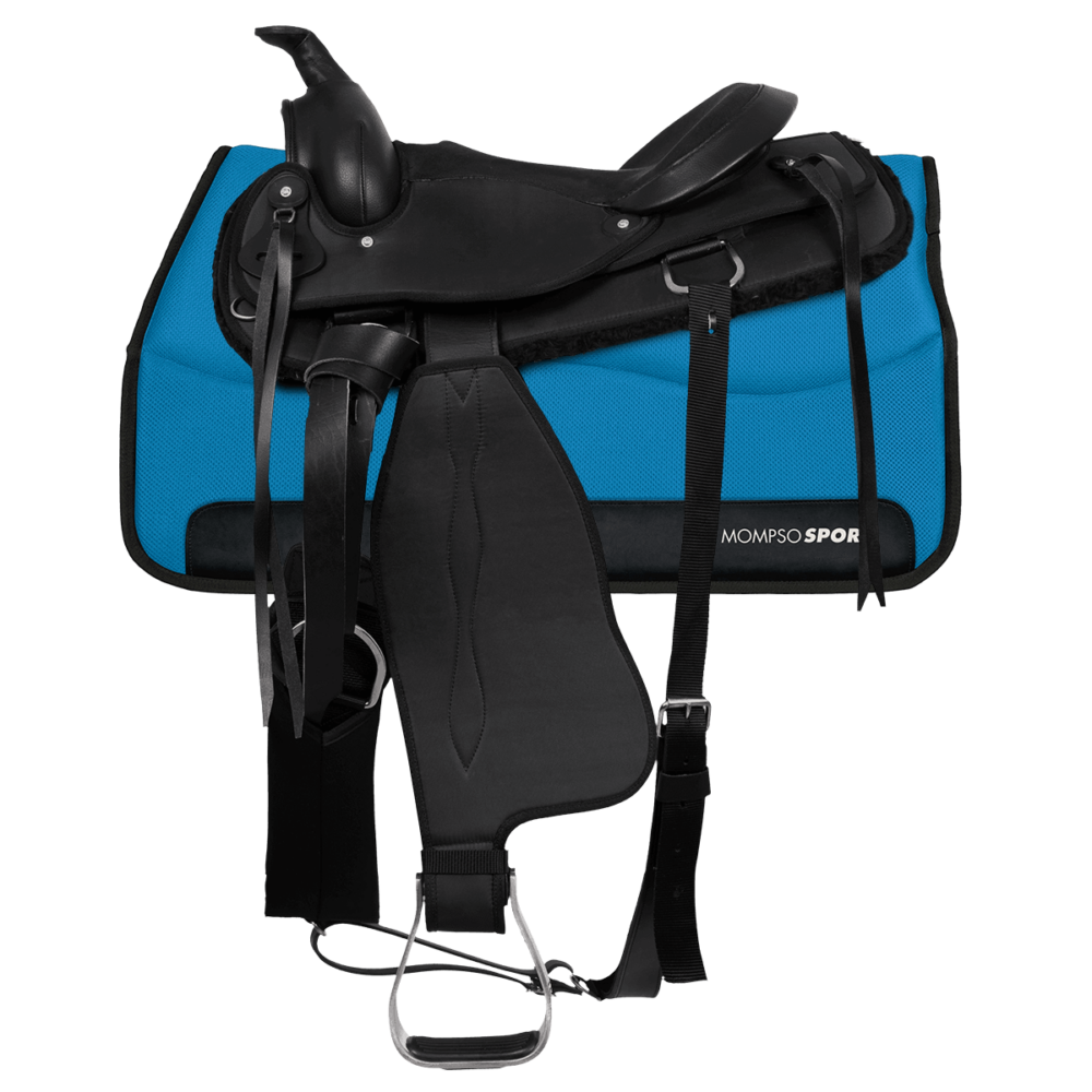 MOMPSO SPORT Western 2.0 Σέλα + Υπόσαγμα 3Dmesh