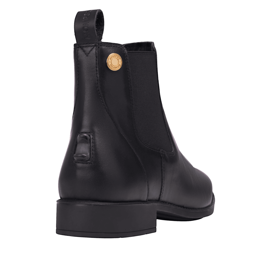 MOMPSO CLASSIC Golden Εdition Δερμάτινο Ημίμποτο Ιππασίας