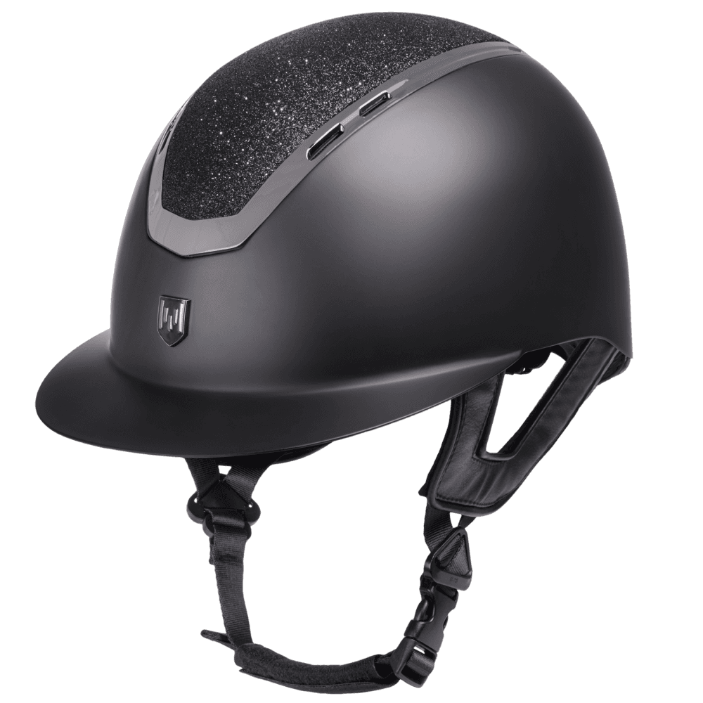 MOMPSO SPORT PRO Lana Glitter Κράνος Προστασίας