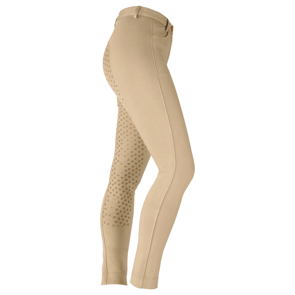 AUBRION Young Rider Highbury F/S Silicone Grip Jodhpurs
