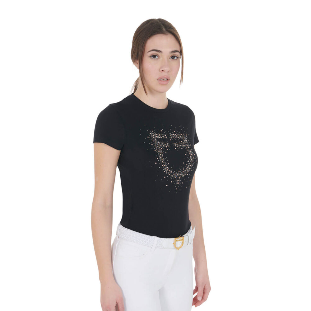 EQUESTRO Rhinestones T-Shirt