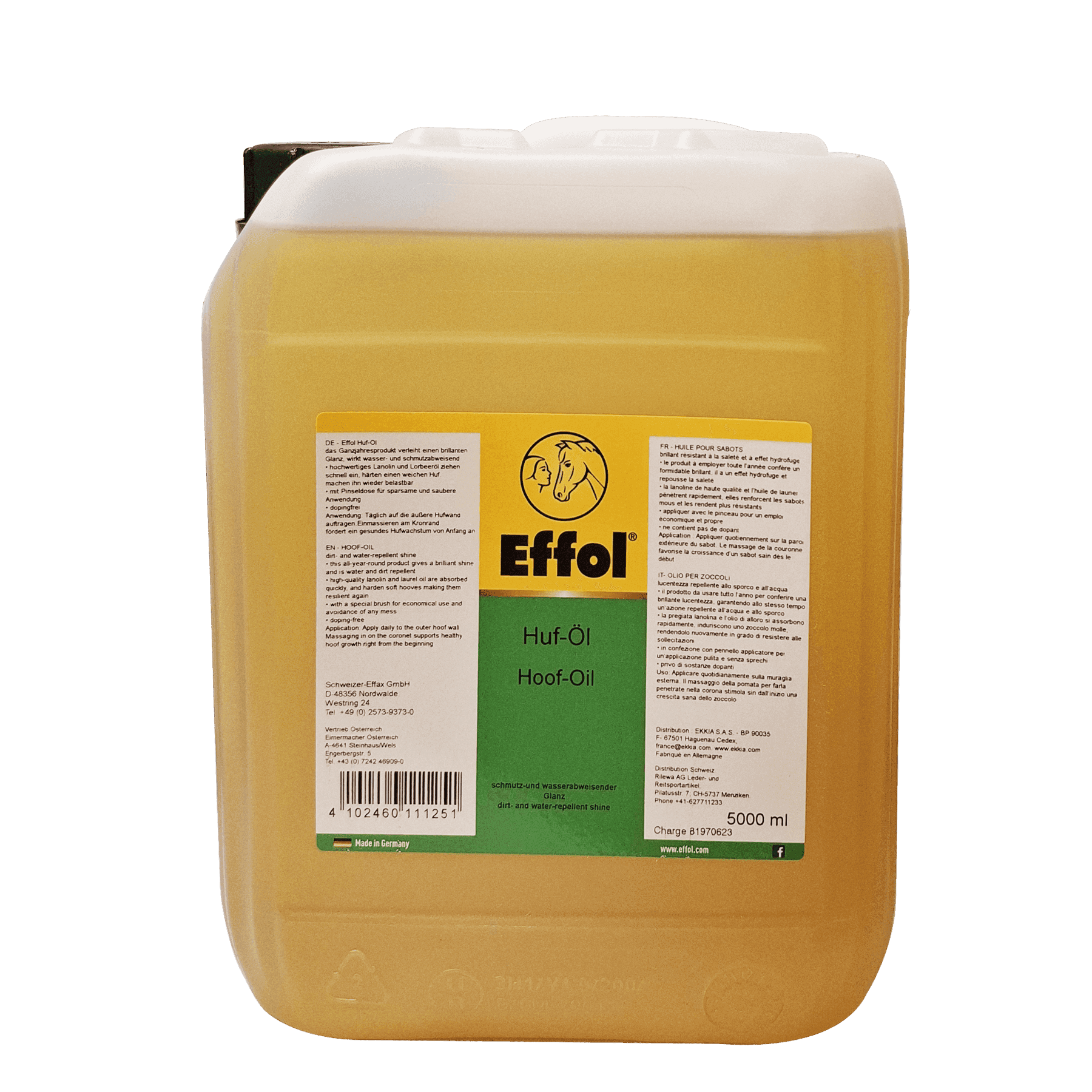 EFFOL Oil Gel Οπλής 5L EFFOL Oil Gel Οπλής 5L