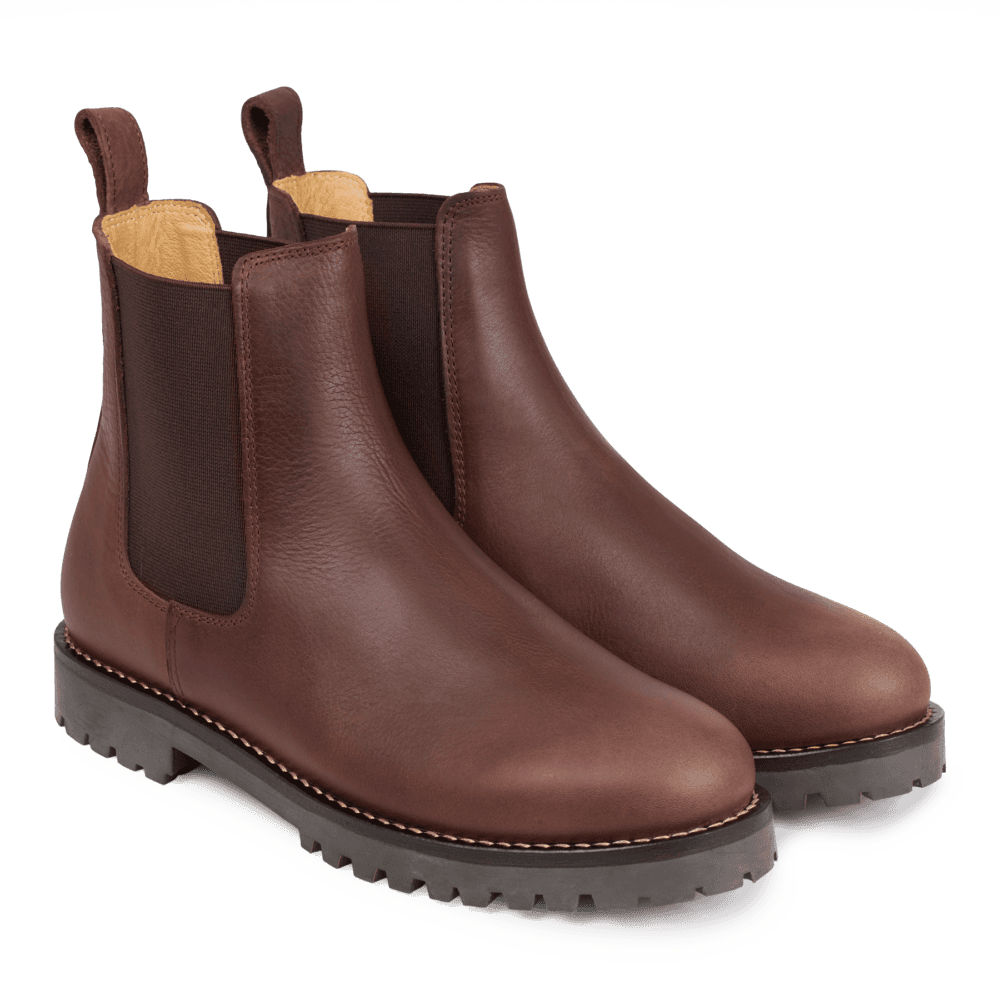 MOMPSO Uni-Essential Waxed Leather Boots