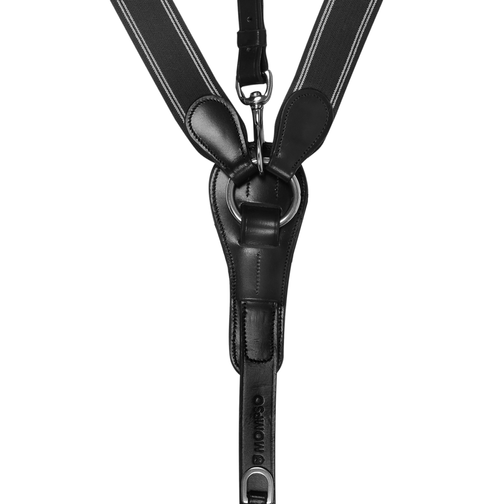 MOMPSO Signature Pro Elastic Breastplate/Martingale