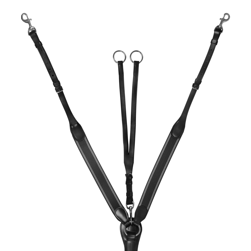 MOMPSO Signature Pro Elastic Breastplate/Martingale