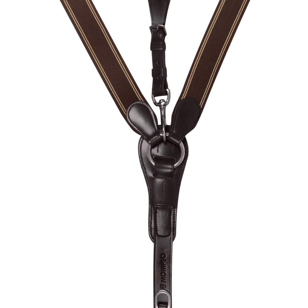 MOMPSO Signature Pro Elastic Breastplate/Martingale