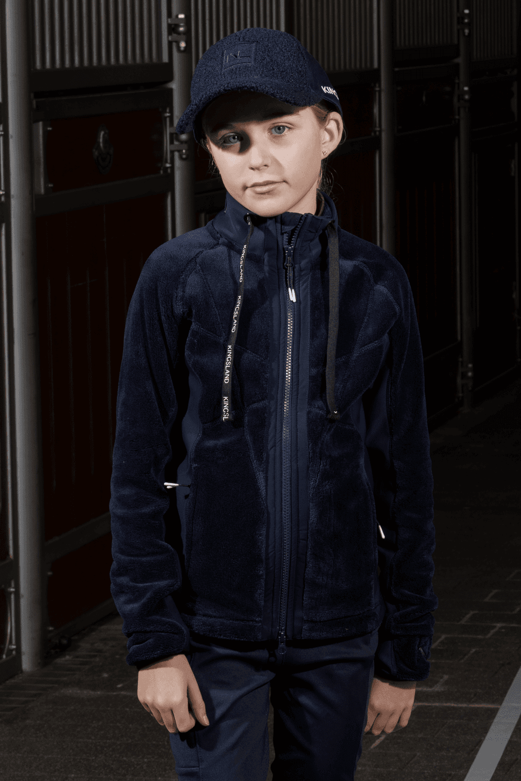 KINGSLAND Young Riders Coral Fleece Jacket Mompso