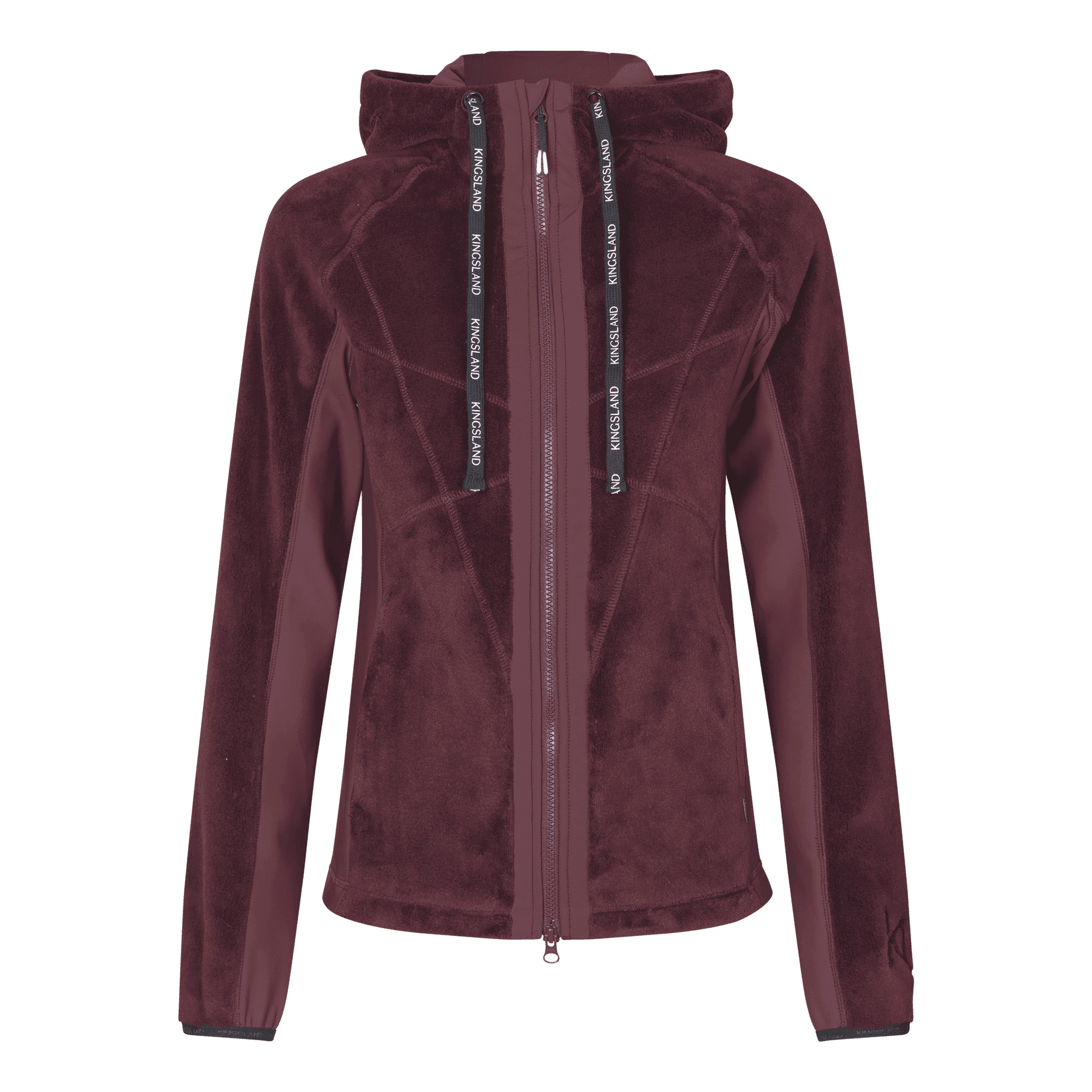 KINGSLAND Vania Ladies Coral Fleece Jacket KINGSLAND Vania Ladies Coral Fleece Jacket