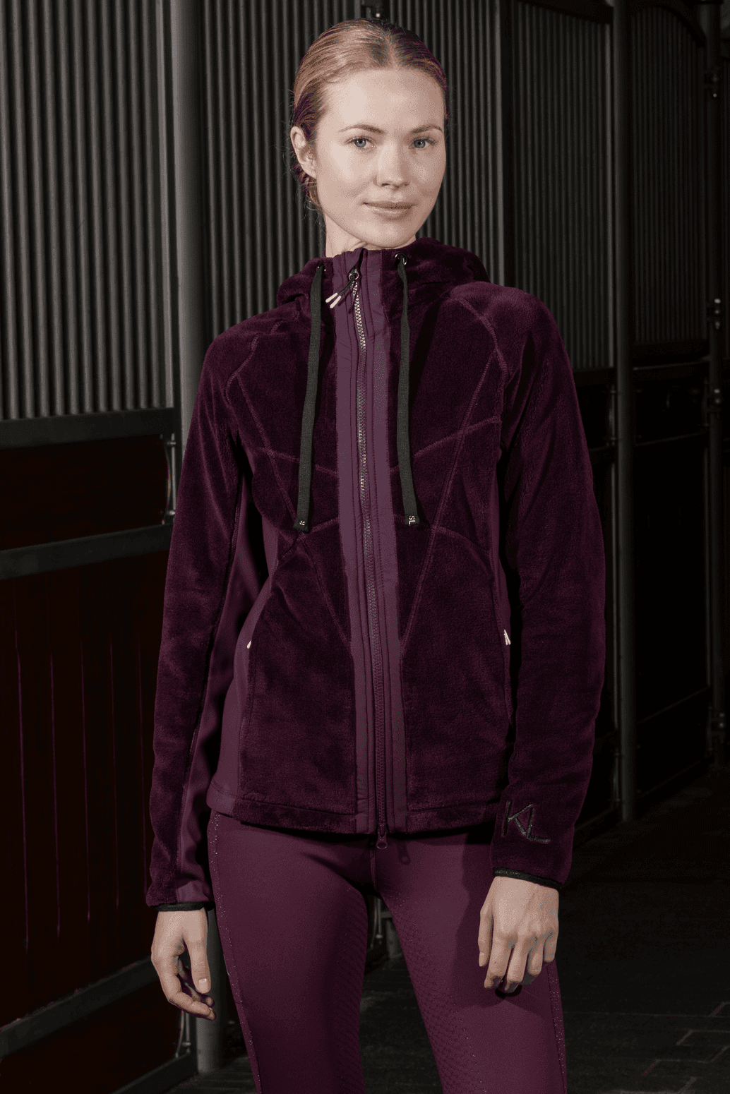 KINGSLAND Vania Ladies Coral Fleece Jacket KINGSLAND Vania Ladies Coral Fleece Jacket