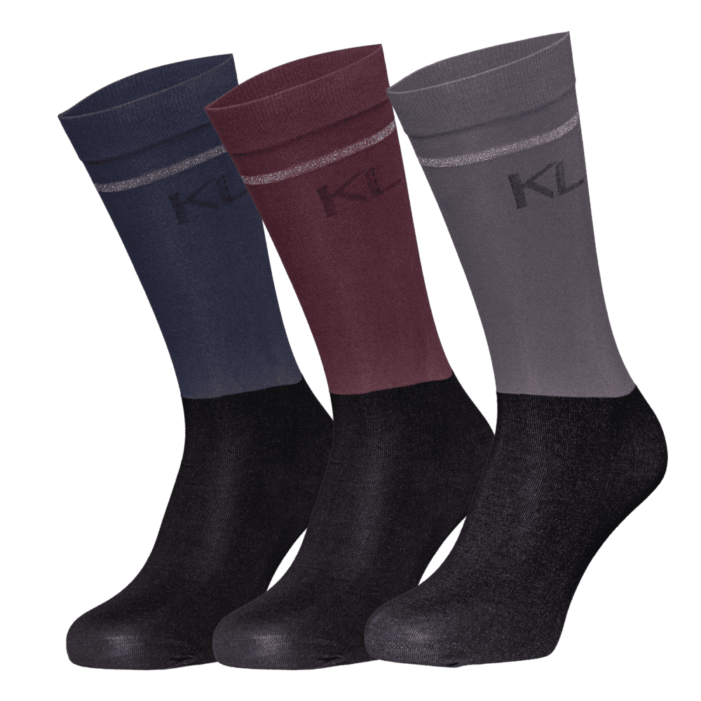 KINGSLAND Vidalia Show Socks 3-pack
