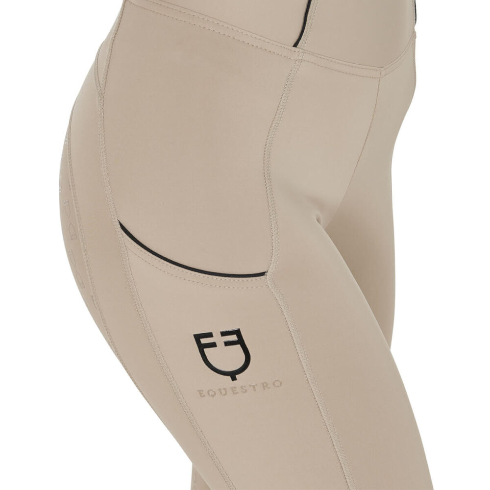 EQUESTRO Full Silicone Grip Leggings