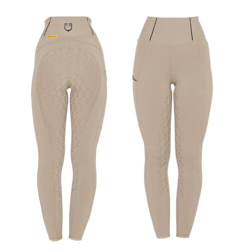 EQUESTRO Full Silicone Grip Leggings