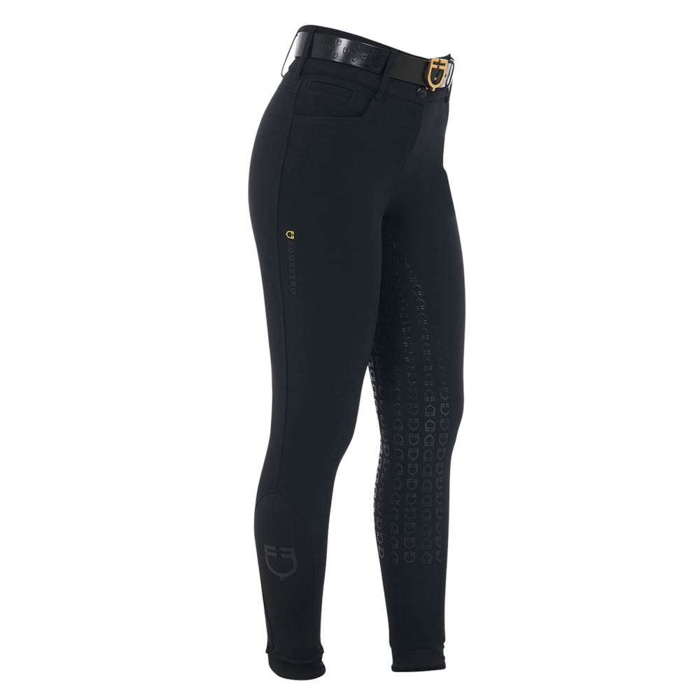 EQUESTRO Full Silicone Grip High-Waisted Παντελόνι Ιππασίας
