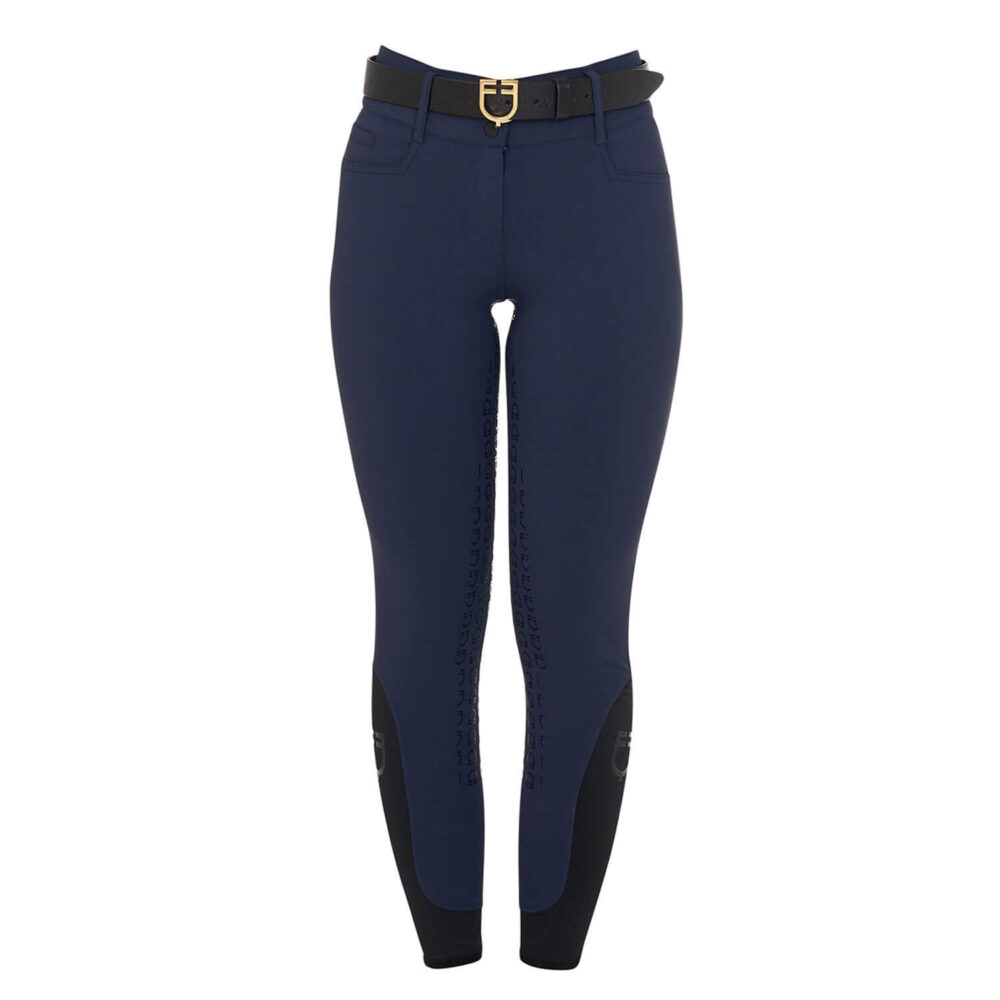 EQUESTRO Full Silicone Grip High-Waisted Παντελόνι Ιππασίας