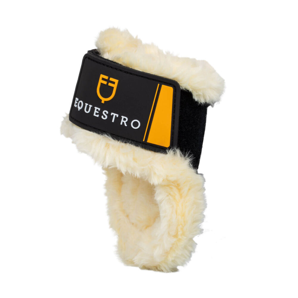EQUESTRO Sheepskin Quick-Release Fetlock Boots