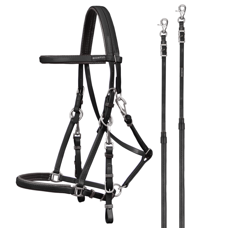 MOMPSO SPORT Pro Marathon Bridle + Reins