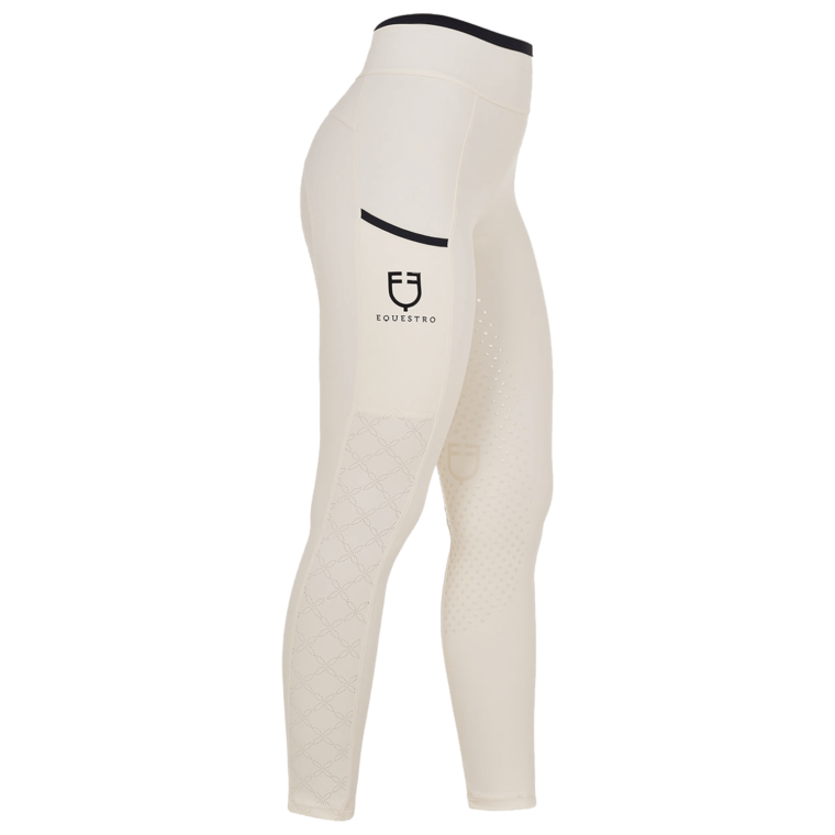 EQUESTRO Floral Full Grip Leggings