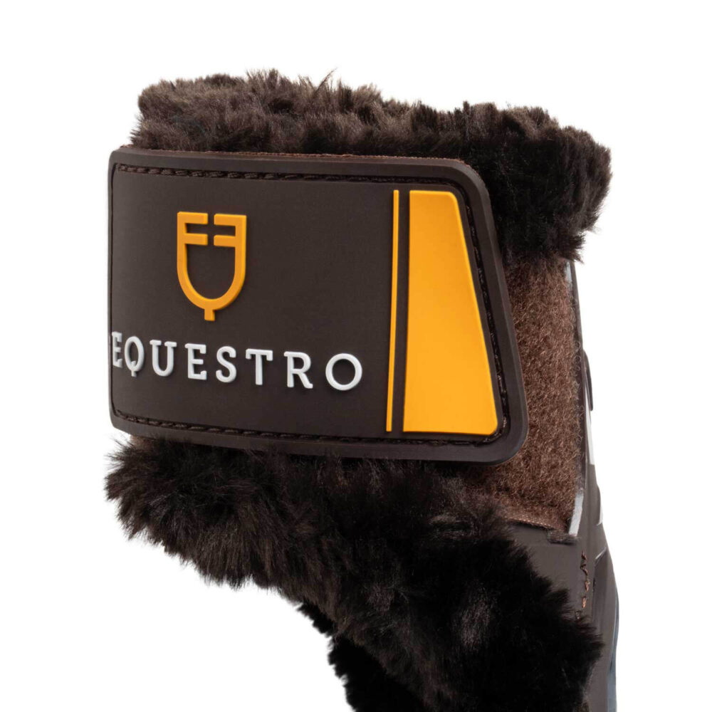 EQUESTRO Sheepskin Quick-Release Tendon + Fetlock Boots
