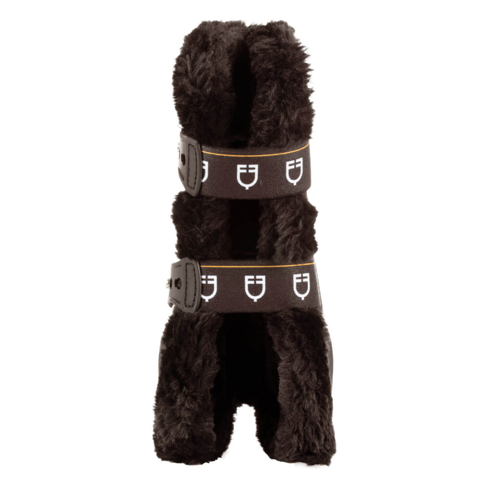 EQUESTRO Sheepskin Quick-Release Μπότες Προστασίας Tενόντων