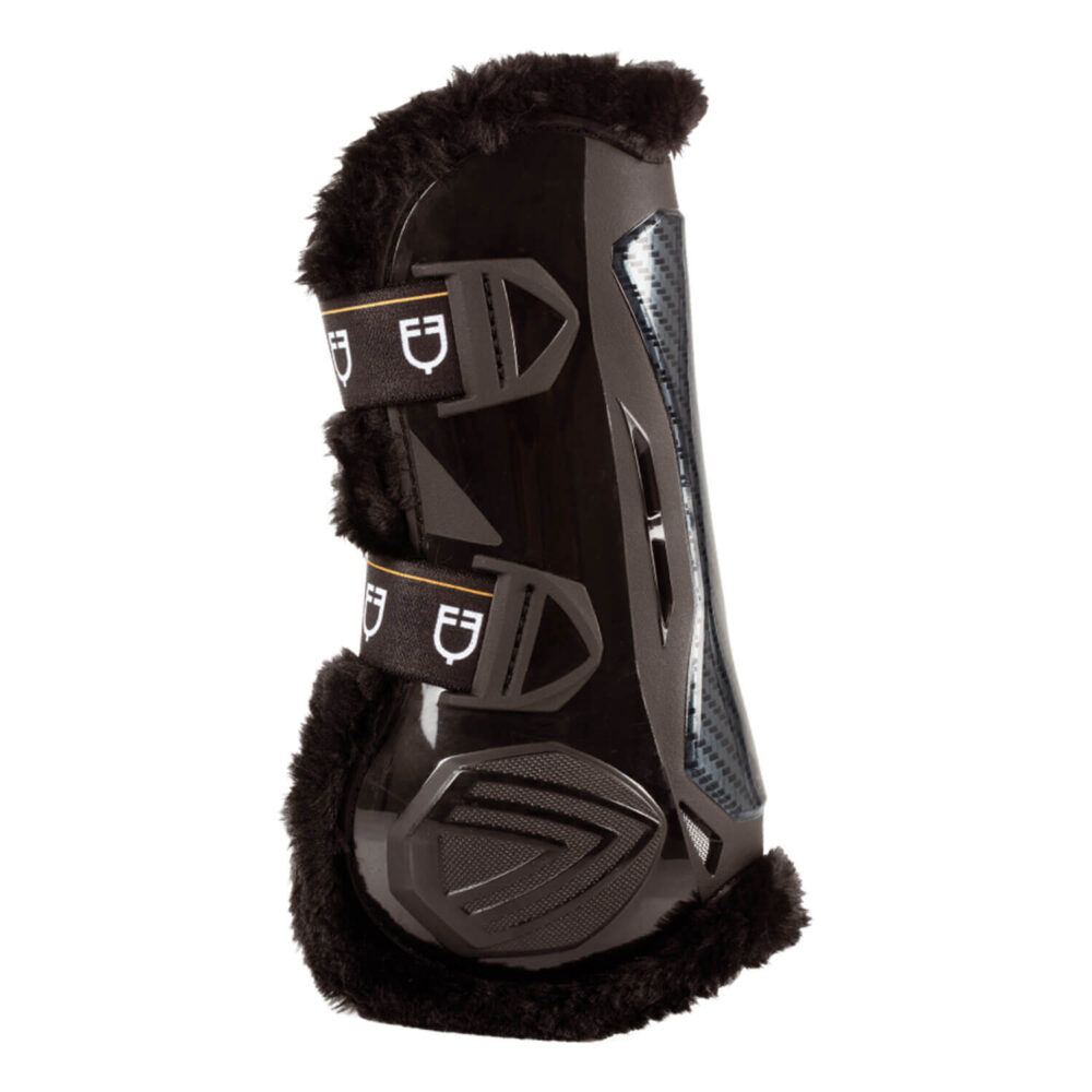 EQUESTRO Sheepskin Quick-Release Tendon + Fetlock Boots