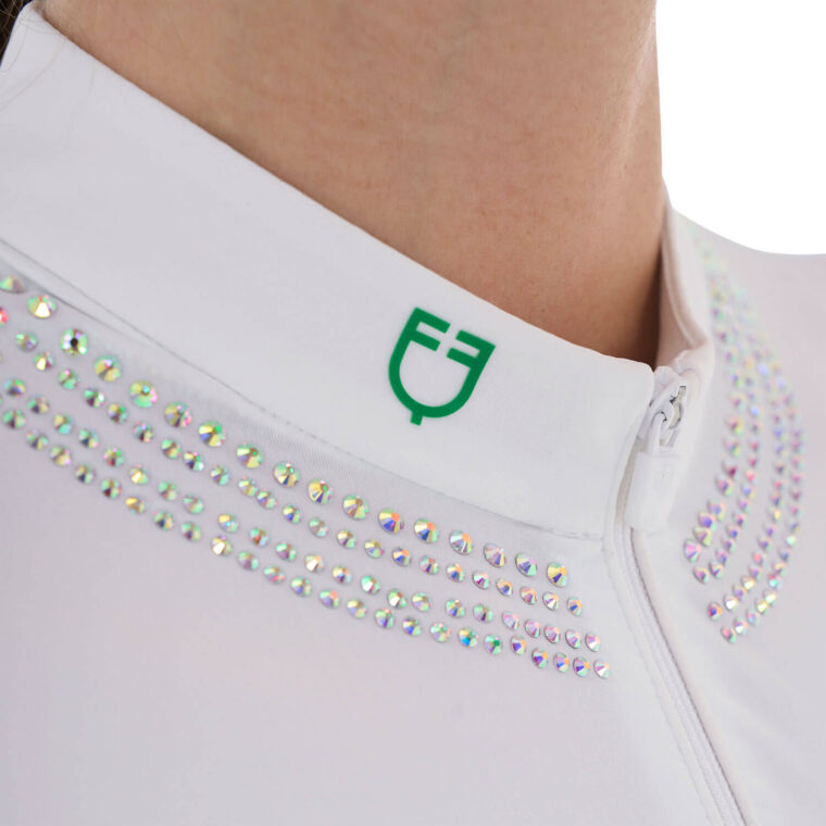 EQUESTRO Competition Strass Polo Shirt
