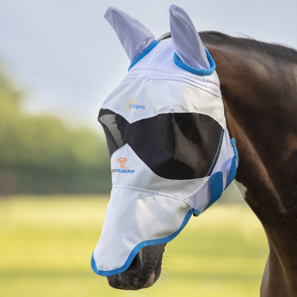 SHIRES FlyGuard Pro Sun-Shade Εντομοαπωθητική Μάσκα