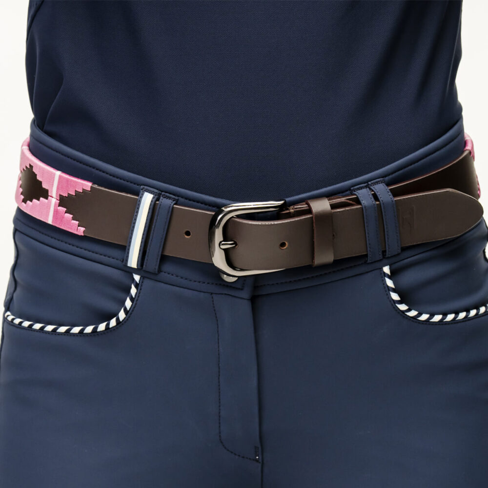 HORSEWARE Newmarket Polo Δερμάτινη Ζώνη