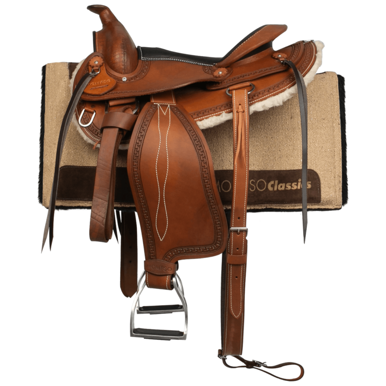 MOMPSO CLASSIC Complete Western Saddle Set