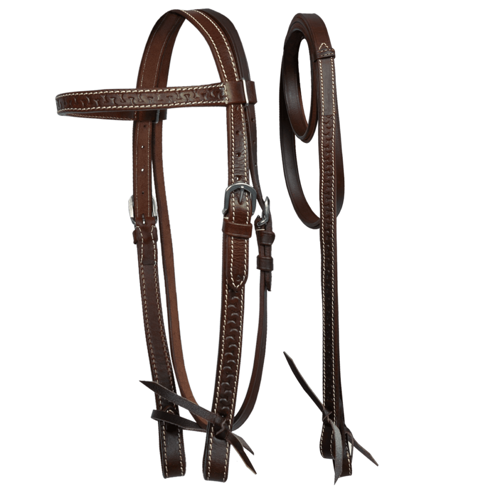 MOMPSO CLASSIC Western Χαλινό + Ηνία