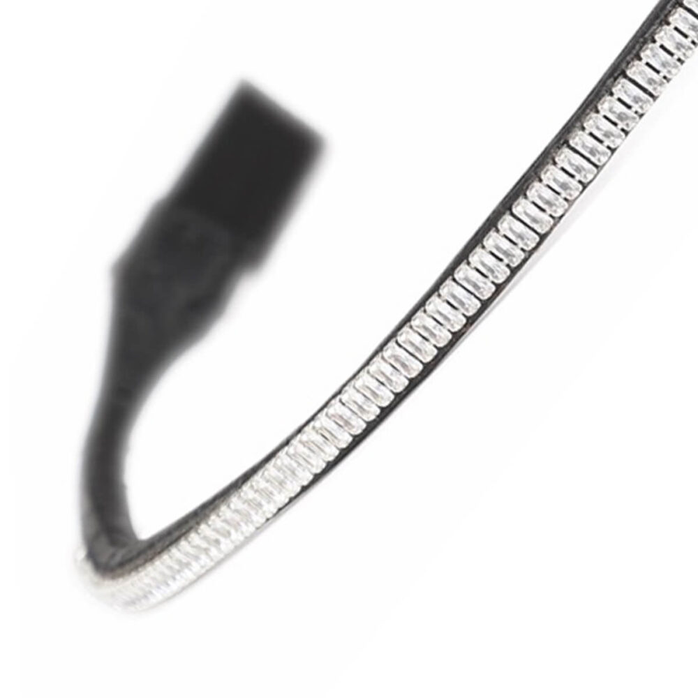 VELOCITI GARA Diamonds Δερμάτινη Προμετωπίδα