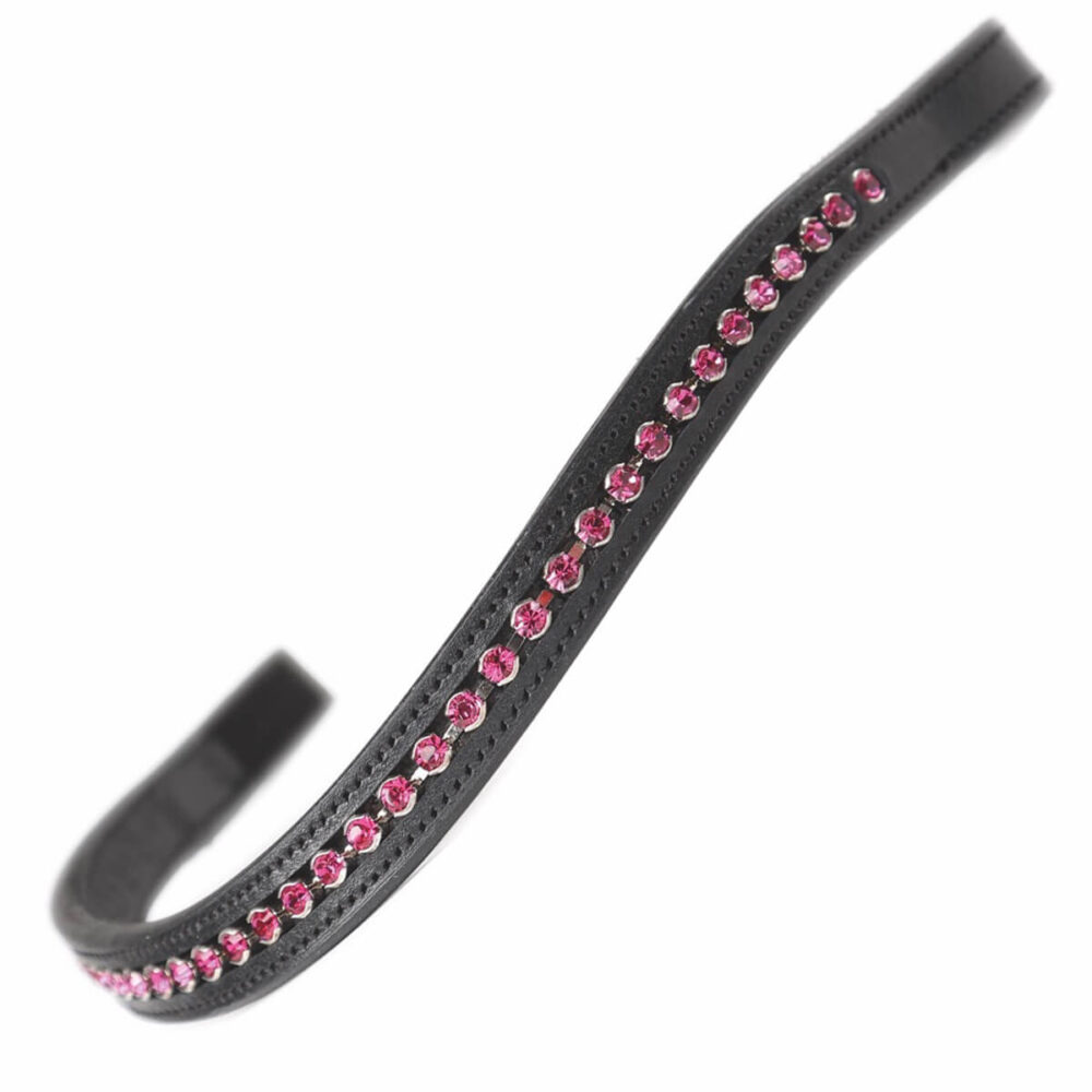 VELOCITI GARA PinkDiamonds Δερμάτινη Προμετωπίδα