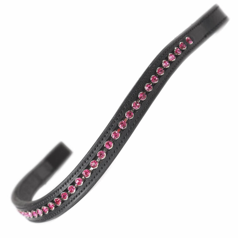 VELOCITI GARA PinkDiamonds Δερμάτινη Προμετωπίδα