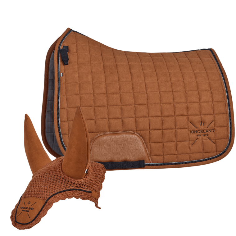 KINGSLAND Mona Dressage Υπόσαγμα + Κάλυπτρο