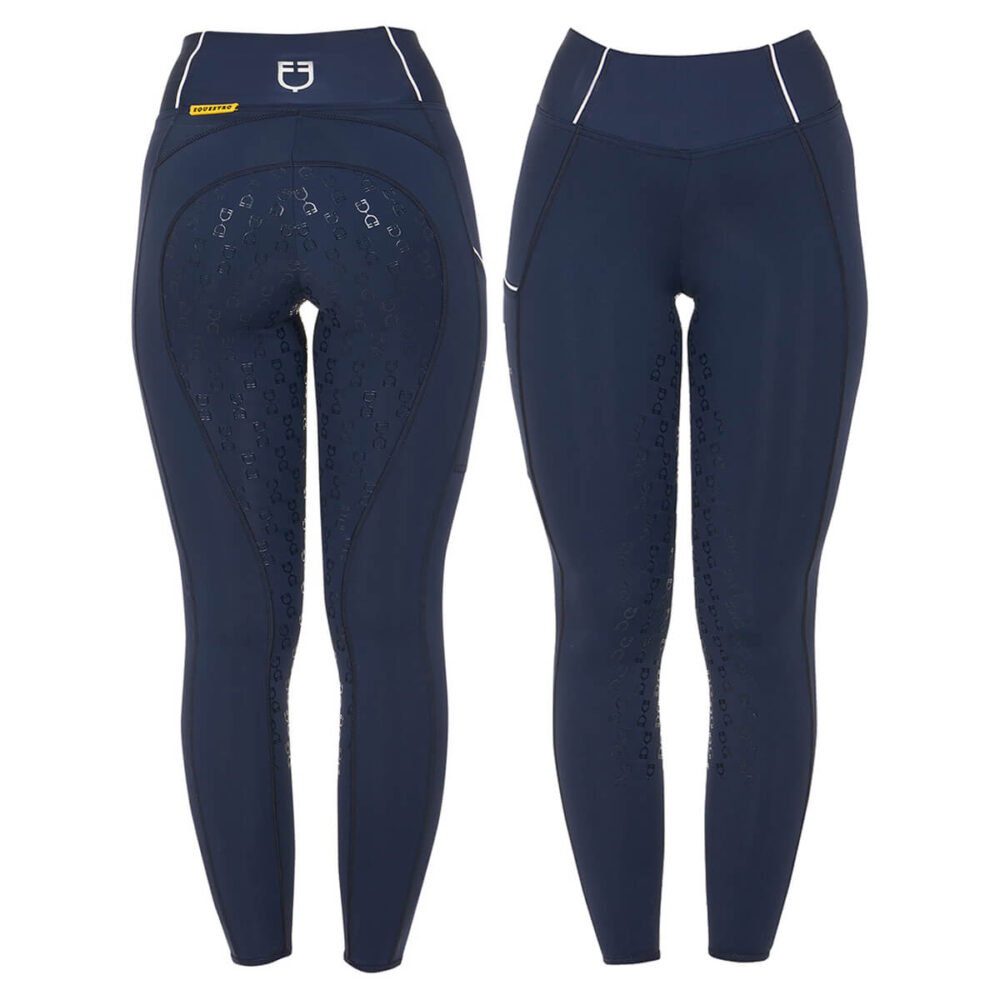 EQUESTRO Full Silicone Grip Leggings