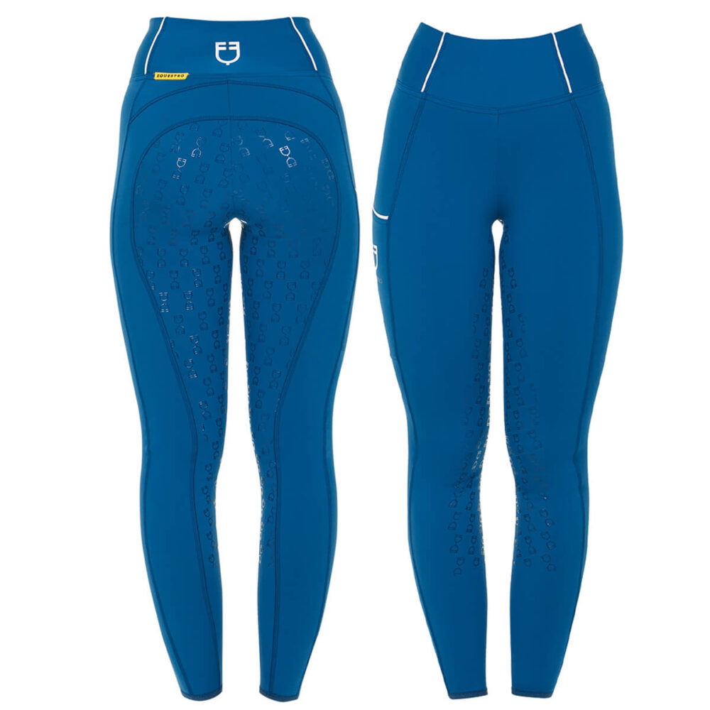 EQUESTRO Full Silicone Grip Leggings