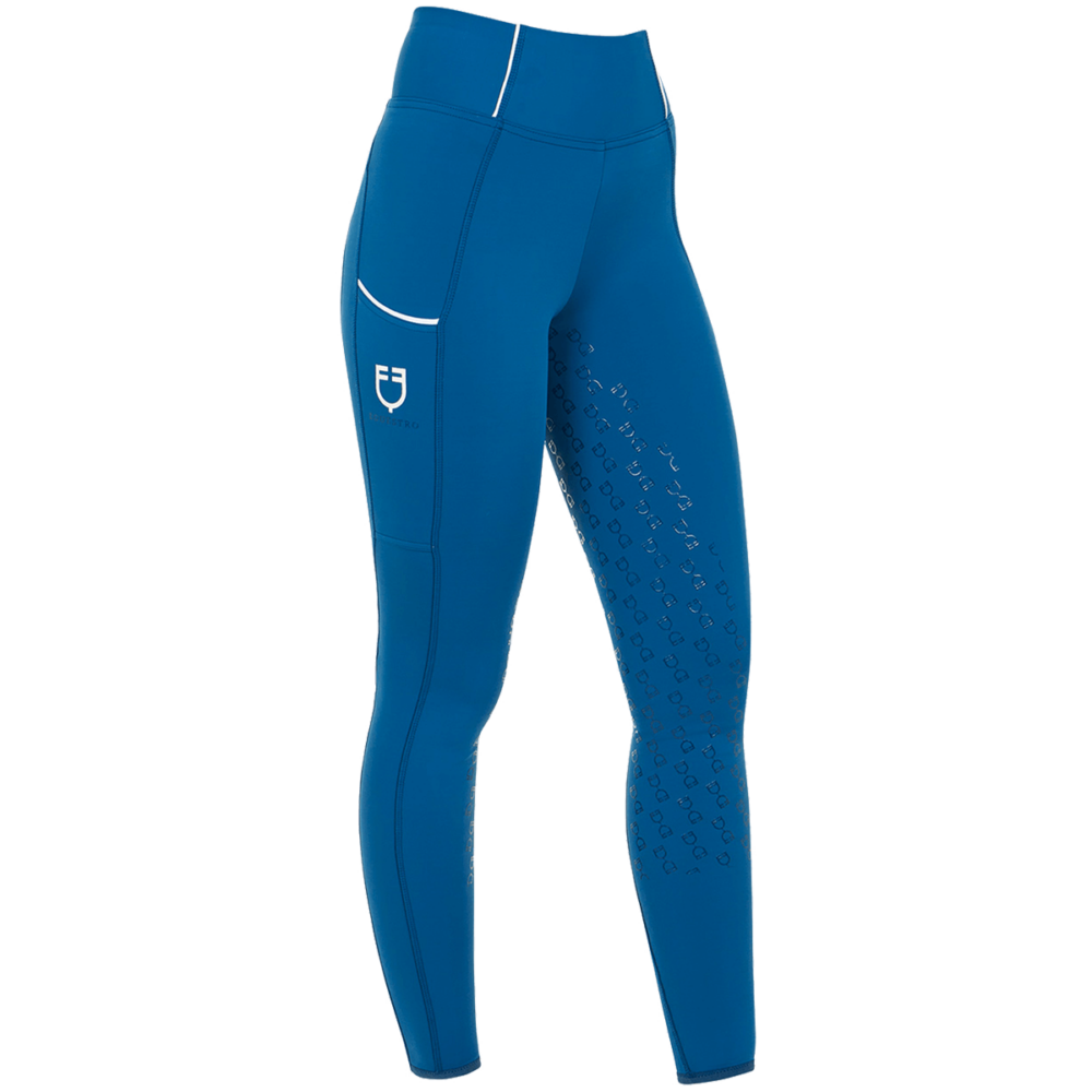 EQUESTRO Full Silicone Grip Leggings
