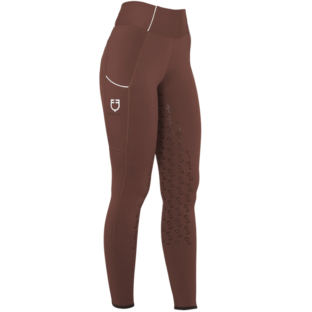 EQUESTRO Full Silicone Grip Leggings