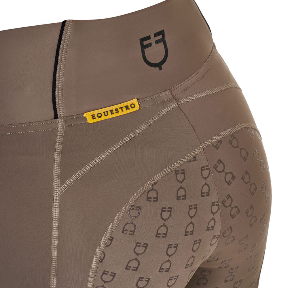 EQUESTRO Full Silicone Grip Leggings