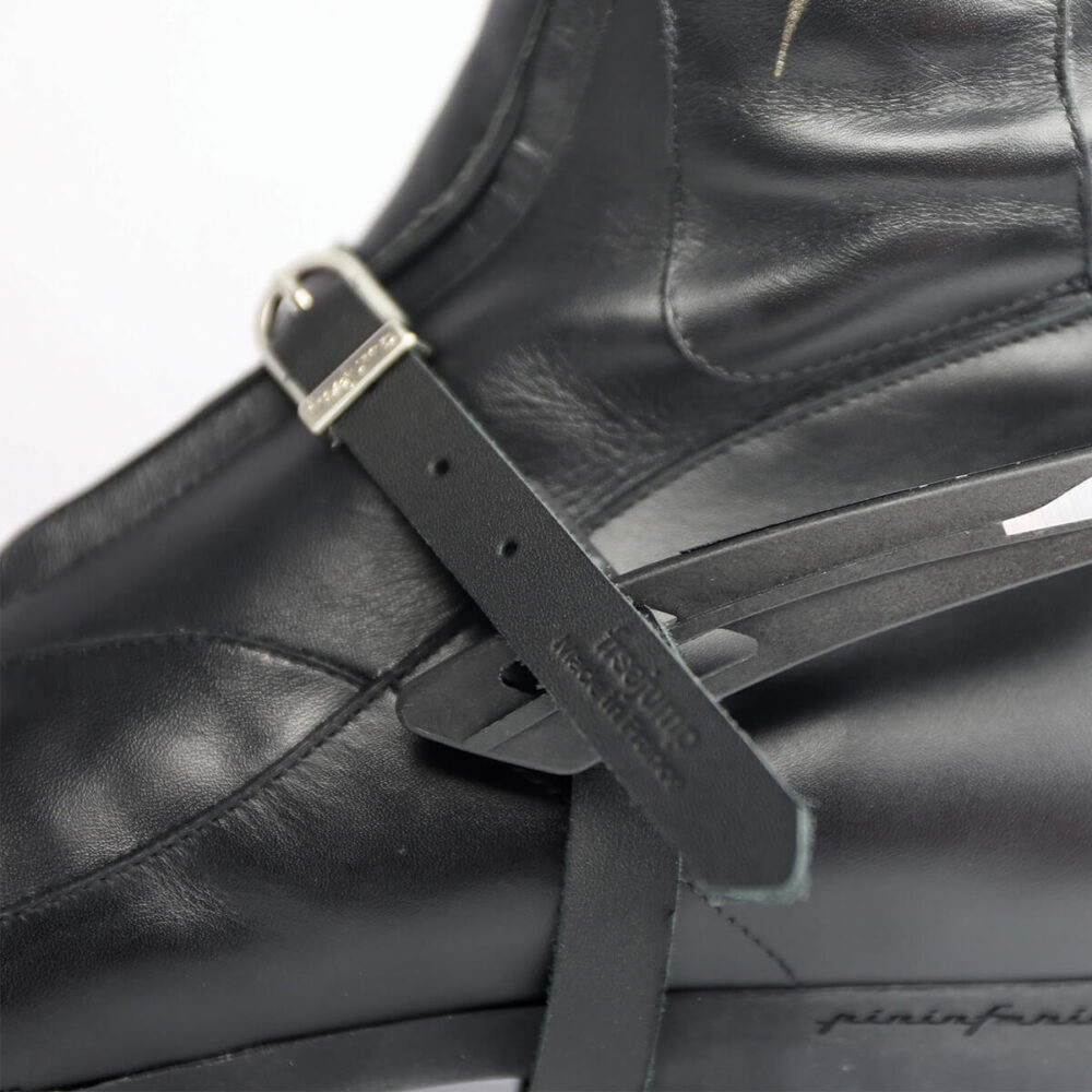 FREEJUMP Δερμάτινα Άγκιστρα Σπιρουνιού με Ελαστικά Ένθετα