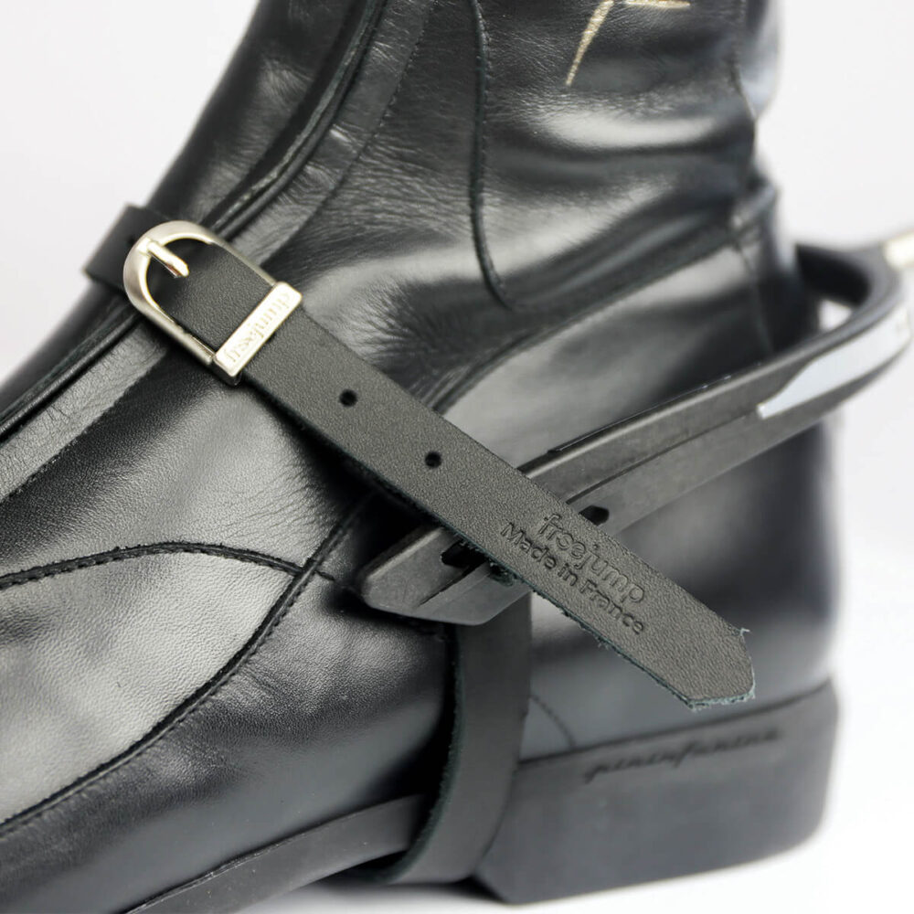 FREEJUMP Δερμάτινα Άγκιστρα Σπιρουνιού με Ελαστικά Ένθετα