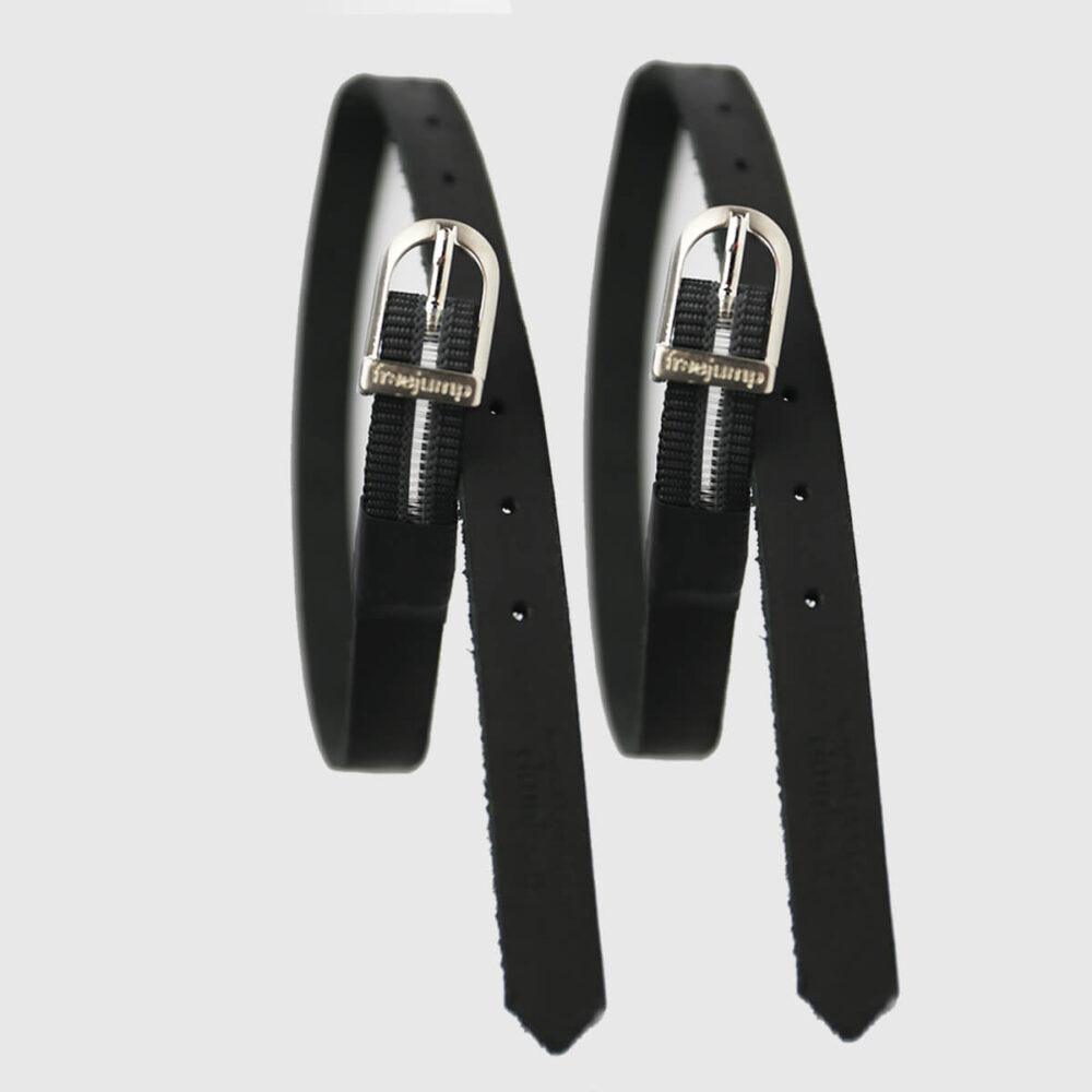 FREEJUMP Δερμάτινα Άγκιστρα Σπιρουνιού με Ελαστικά Ένθετα